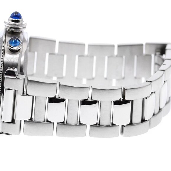 CARTIER Pasha 38mm W31030H3 Chronograph Silver Dial Automatic Men's Watch_880856 - Picture 4 of 6